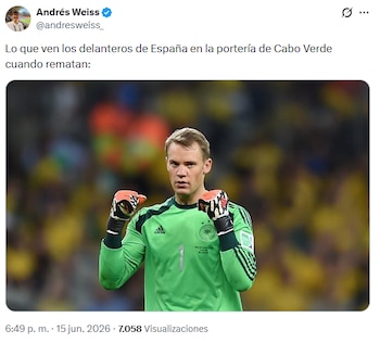 Los mejores memes del España vs Cabo Verde. (Redes sociales / Captura de pantalla)