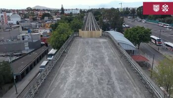 Así luce la estación Pantitlán