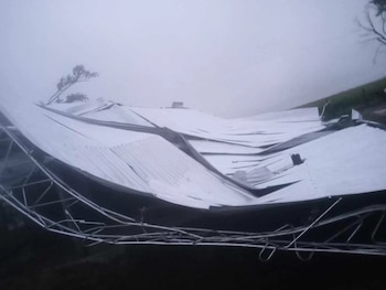 Varias estructuras de la ciudad