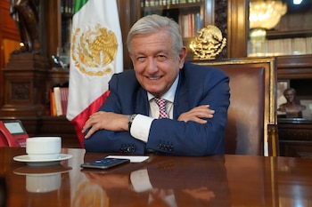 El presidente de México, Andrés