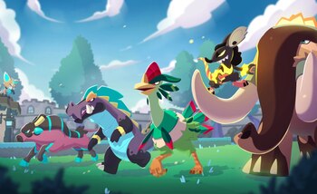 Este juego es similar a la trama de Pokemon. (PlayStation)