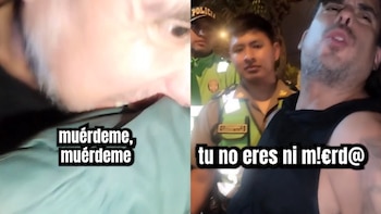 Hombre insultó y mordió a