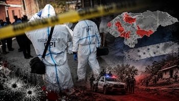 Violencia imparable en Honduras deja 65 víctimas en 13 masacres durante 2026