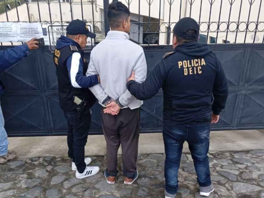 El Tribunal Segundo de Sentencia Penal de Quetzaltenango condenó a Daniel Alexander Martínez Marín a 50 años de prisión por el asesinato de Jonathan Joel Vásquez Tizol. / (PNC de Guatemala)