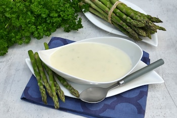 Gazpacho de espárragos blancos (Adobe