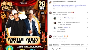 Los Alegres del Barranco abren el Palenque de Culiacán el 13 de noviembre
(Instagram)