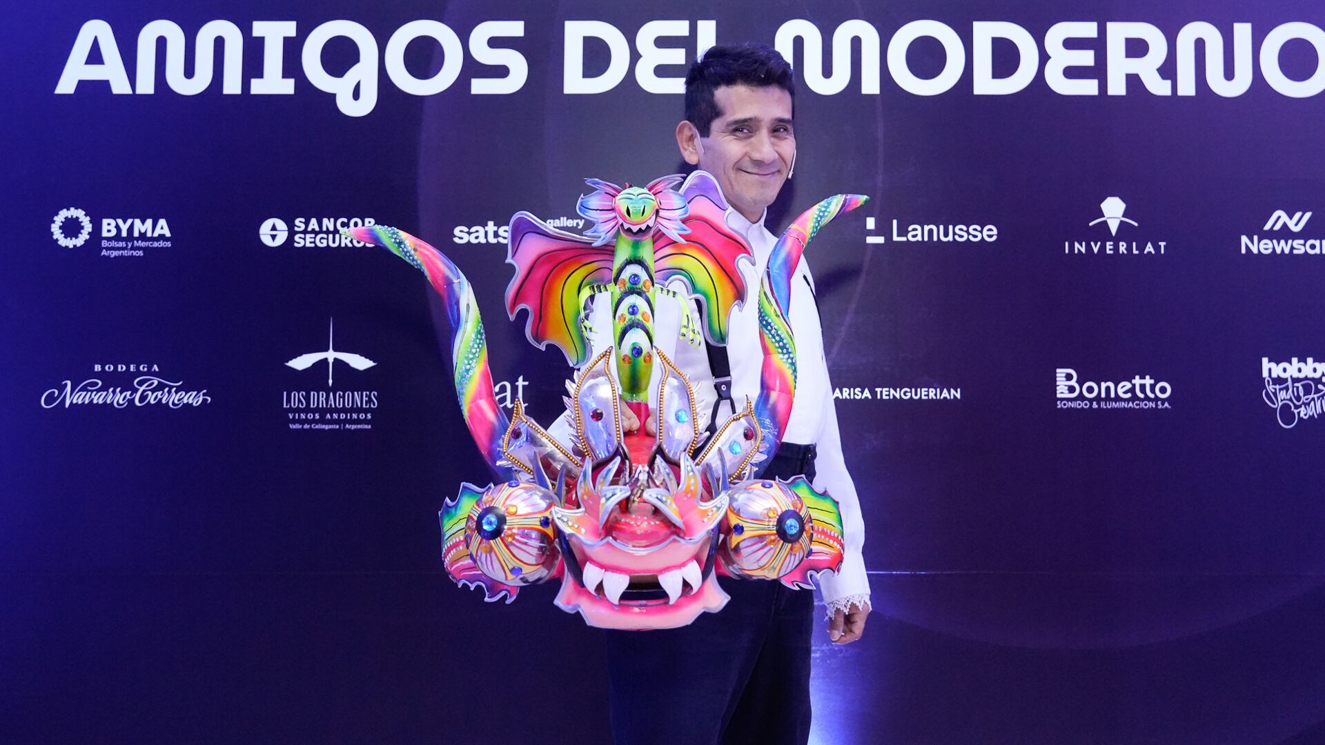 El actor Osqui Guzmán (Gentileza Museo Moderno)