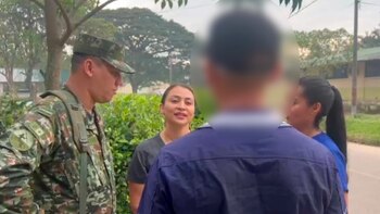 Ejército Nacional recuperó menor de