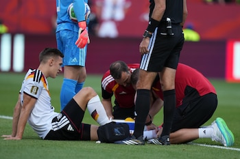 Nico Schlotterbeck sufrió una lesión y se perderá lo que resta del Mundial (AP Foto/Stephanie Scarbrough)