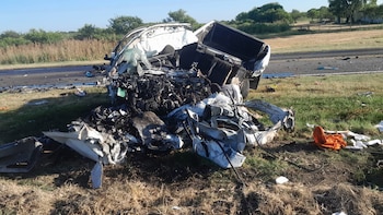 La brutalidad del impacto impidió