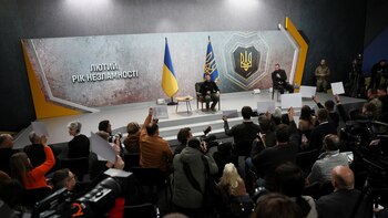 Volodimir Zelensky dijo que le