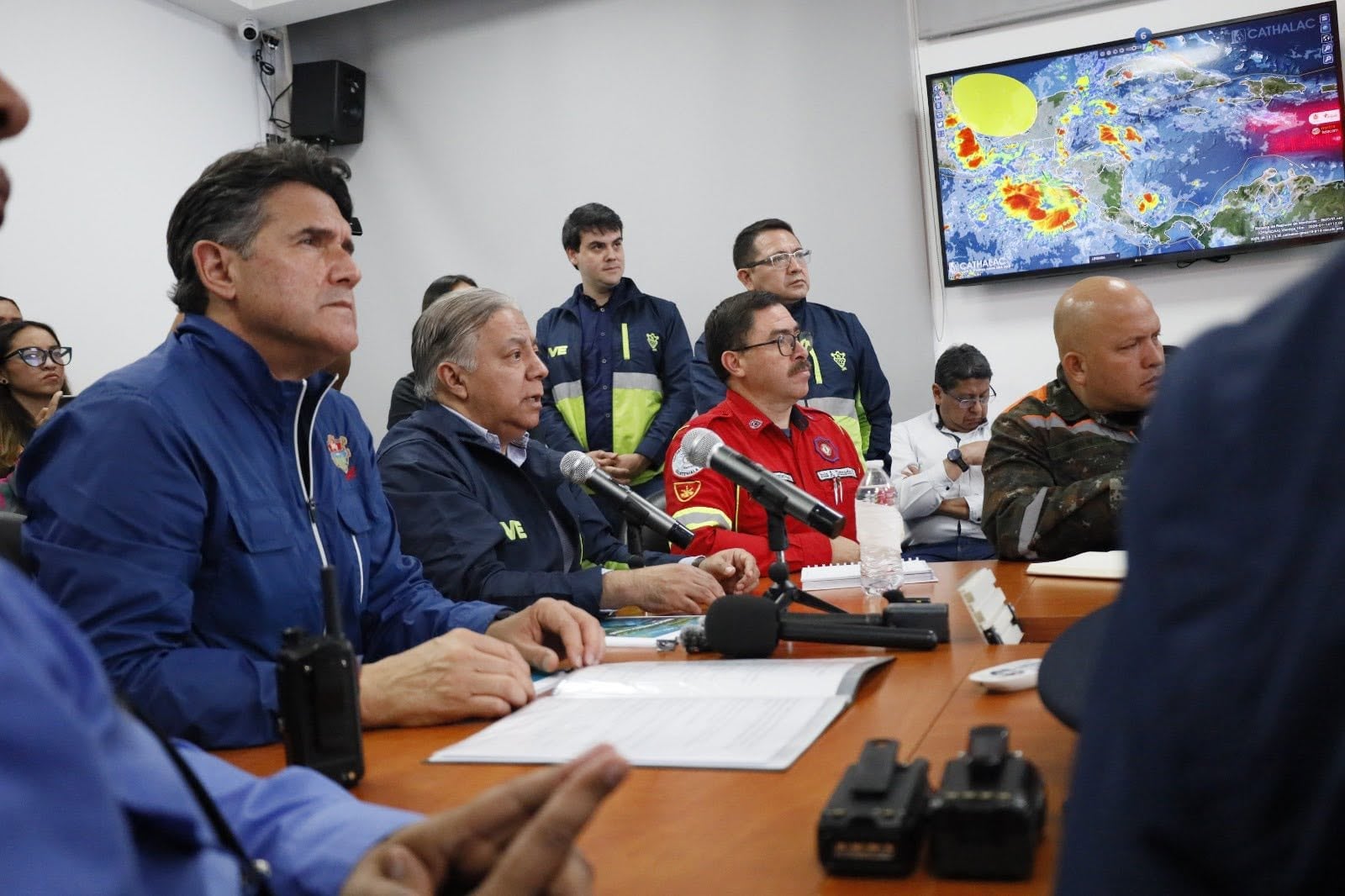 La Municipalidad de Guatemala y el Cuerpo de Bomberos Municipales mantiene monitoreo constante y apresto operativo ante las lluvias en la Ciudad de Guatemala.(Cuerpo de Bomberos Municipales de Guatemala)