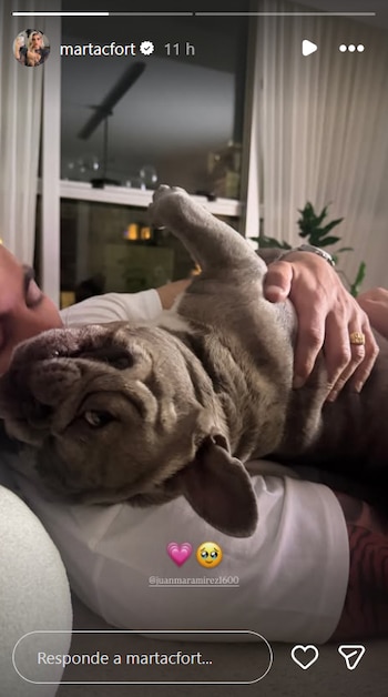 Marta Fort sorprendió con la primera foto de su pareja en las redes