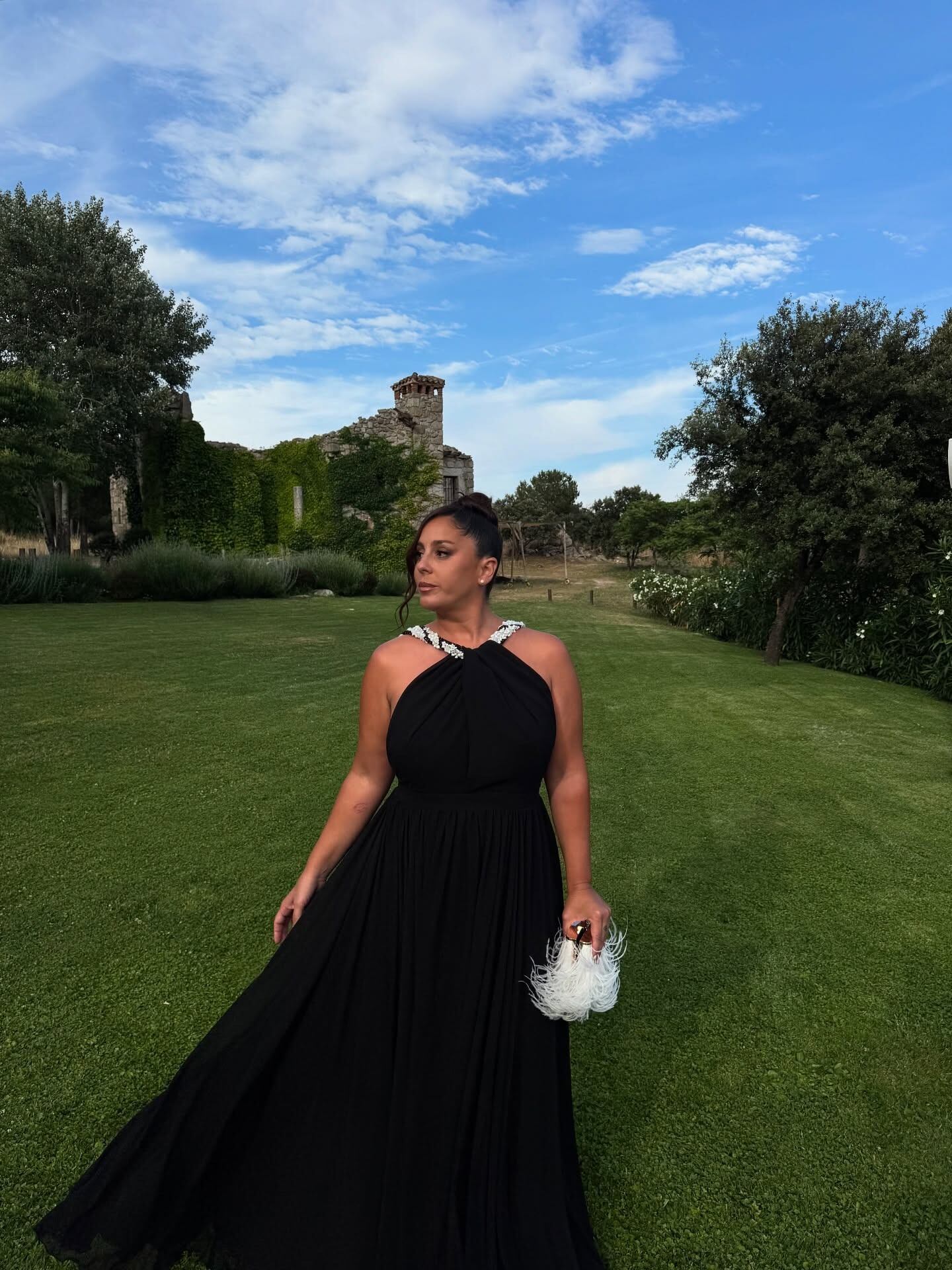 Anabel Pantoja en la boda de Susana Molina. (Instagram @anabelpantoja00)