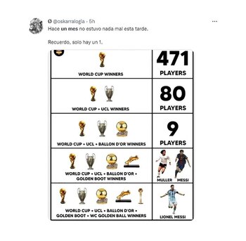 Los mejores memes por el primer mes de Argentina campeón del mundo