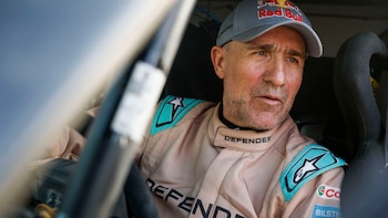 Stéphane Peterhansel corre en la