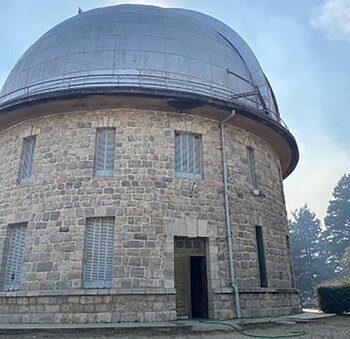 El telescopio mayor del Observatorio