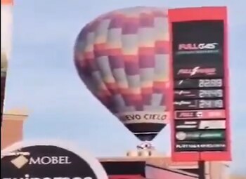 El aterrizaje de emergencia de