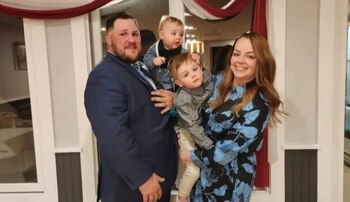 Heather Candrilli junto a su