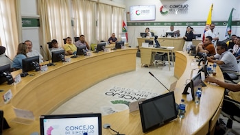 El Concejo de Sincelejo aprobó el permiso de Yahir Acuña con 16 votos a favor, y Jean Carlos Troaquero quedará como alcalde encargado durante la ausencia - crédito Alcaldía de Sincelejo