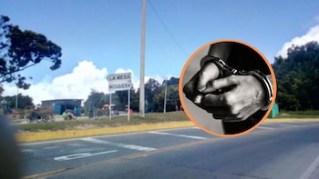 La Policía recuperó un vehículo robado y capturó a dos personas vinculadas a hurtos en la vía Soacha-Mondoñedo-Mosquera