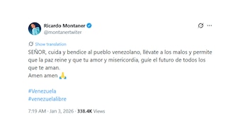 Ricardo Montaner fue de los