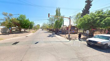 La zona del accidente (Google