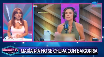 Magaly Medina lanza contundente reflexión sobre las críticas y respalda a María Pía Copello: “Esto no funciona de esta manera”. Captura: Magaly TV La Firme.
