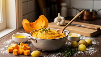 Receta de puré mixto de