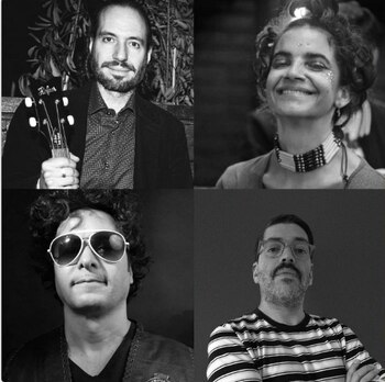 Integrantes de la banda mexicana