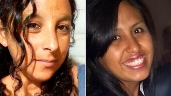 María Lamella y Silvia Apaza,