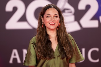 Natalia Lafourcade en la entrega del Latin Grammy en Sevilla, España, el 16 de noviembre de 2023