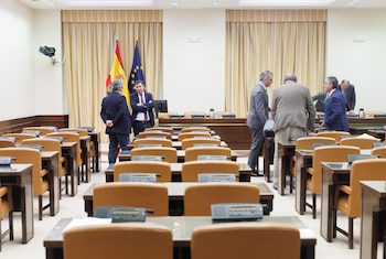 Un grupo de asistentes durante