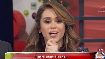 Yanet García se despidió de Hoy (Foto: Captura de Pantalla YouTube)