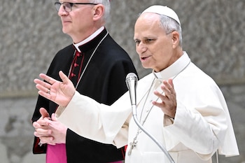 El papa León XIV aprobó el decreto que reconoce las virtudes heroicas de la laica argentina Margarita Bavosi. Foto: EFE