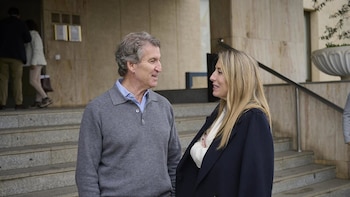 Feijóo y cargos del PP