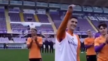 Lucas Martínez Quarta se despidió