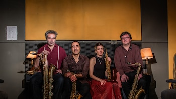 Tres décadas de tango con saxofones: Cuarteto D’Coté festeja sus 30 años con un show en el CAFF