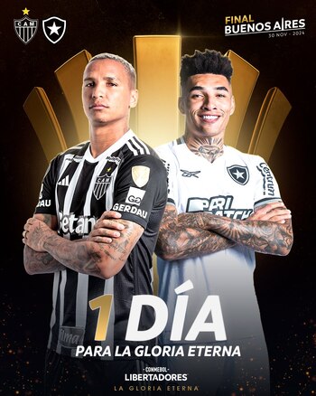 Botafogo y Atlético Mineiro chocan