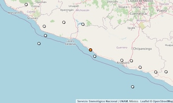Temblor reportado en Guerrero.
(SSN)