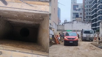Un operario cayó a un pozo de 17 metros en una obra de Nueva Córdoba y fue rescatado por sus compañeros