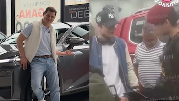 Gino Pesaressi frustró el robo de su camioneta y ayudó a capturar a uno de los delincuentes