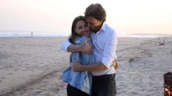 Pampita y Roberto García Moritán,