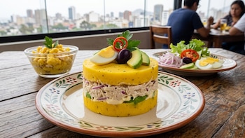 Receta de causa de pollo