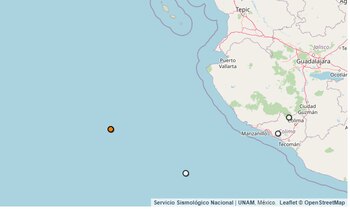 Sismo en Jalisco (SSN)
