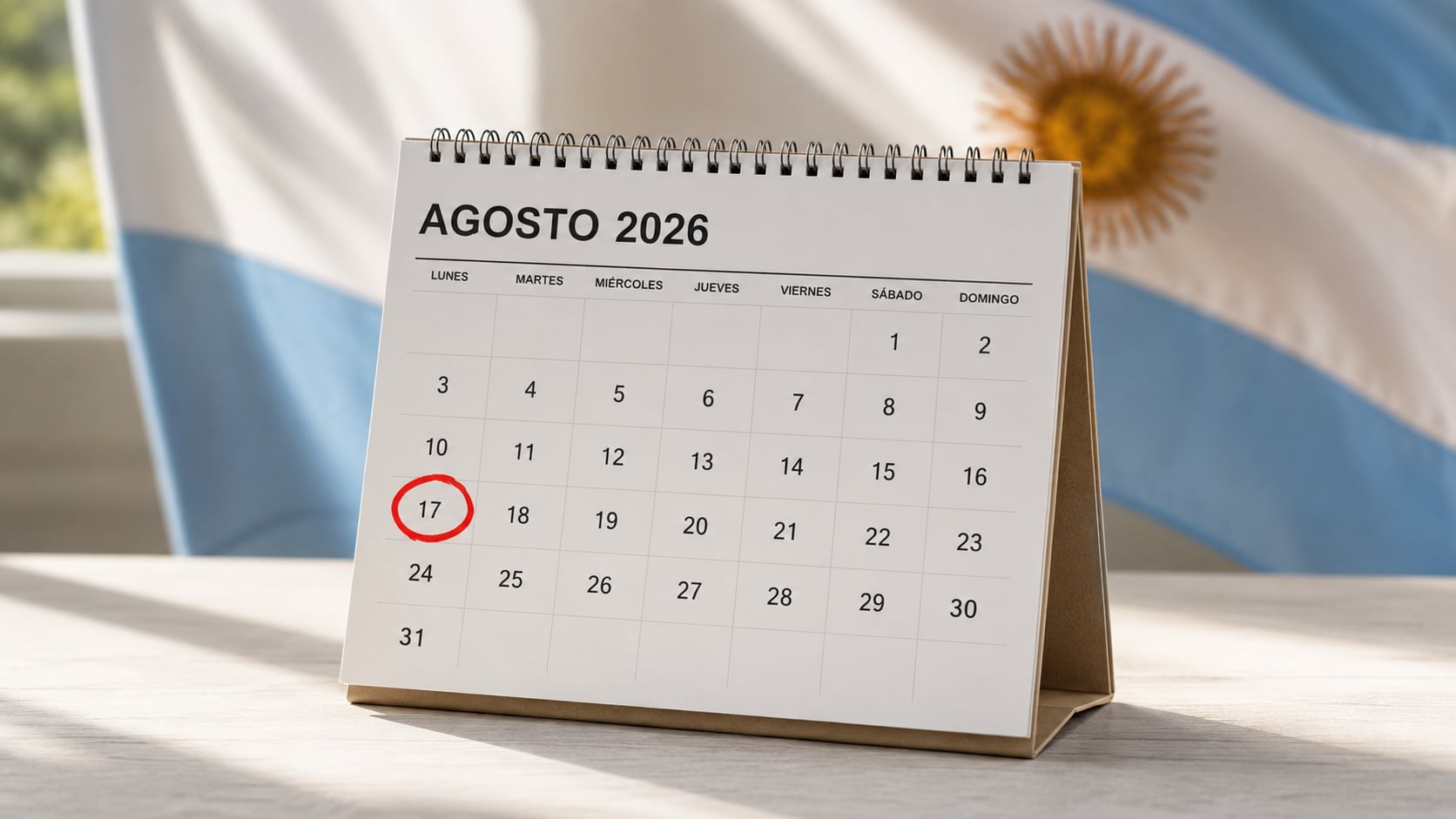 El feriado del 17 de agosto conmemora el Paso a la Inmortalidad del General José de San Martín (Imagen Ilustrativa Infobae)