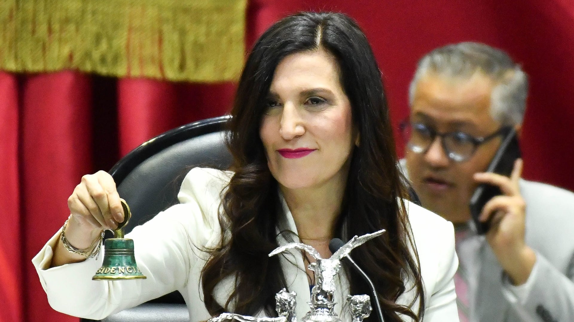 La presidenta de la Cámara de Diputados, Kenia López Rabadán, condenó el atentado armado que cobró la vida de la tía y la prima de Mario Delgado. | Cuartoscuro