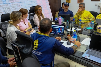 La Ungrd y la Gobernación de Tolima encabezan un PMU para seguir atendiendo incendios en Tolima - crédito @UNGRD/X