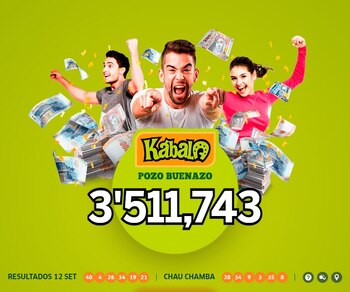 Ganadores de Kábala del jueves