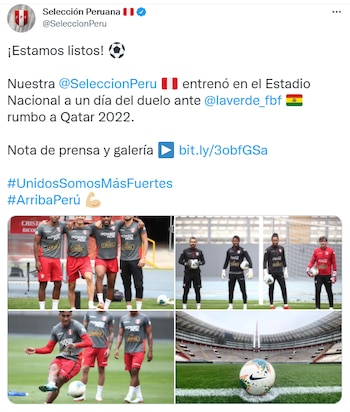 Selección peruana redes sociales
